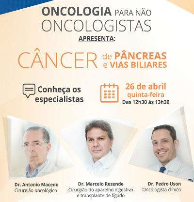 SC EMKT PANCRAES BILIARES ONCOLOGIA PARA NÃO ONCOLOGISTAS REDE DE ONCOLOGIA NET OK