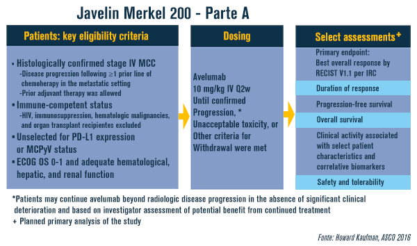 desenho do estudo javelin merkel 200